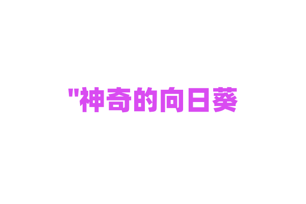 "神奇的向日葵:如何在黑暗中寻找光明"